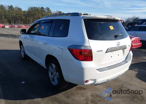 2008 Toyota Highlander Sport z USA, uszkodzony, nr VIN JTEDS43A682021017